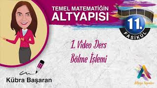 11 fasikül 1 Videoders Altyapı Yayınları Temel Matematikte Altyapı [upl. by Hey]