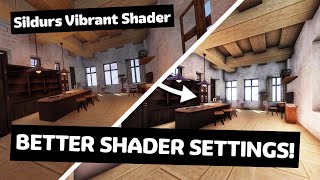 My Custom Shader Settings for Minecraft  Sildurs Shaders [upl. by Eessac7]