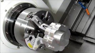 Leadwell LTC 25SMY CNC lathe [upl. by Rochell562]