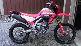 CRF300L Acerbis 36 gallon oversized gas tank install [upl. by Penni]