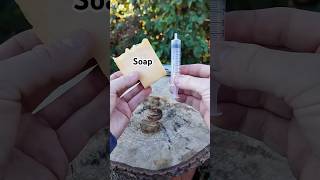 Amazing Lifehack  use this to carry soap lifehacks camping outdoors hiking soap survival [upl. by Adriana]