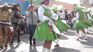 Comparsa Halcones Santa María Nativitas 2016  Xochiquetzali [upl. by Einaled465]