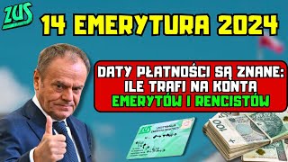 ⚡️Uwaga Daty wypłaty 14 emerytury stały się znane Jaka kwota trafi na konta emerytów [upl. by Drusie]