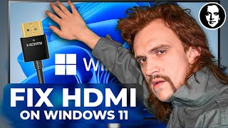 How to Fix HDMI Connection Not Working On Windows 11 [upl. by Annawit361]