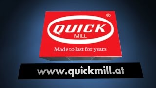 Quick Mill MOD05000  Mahlwerk einstellen [upl. by Kerwinn]