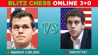 Magnus Carlsen vs Daniel Naroditsky  Blitz Chess 30  August 21 2024  chesscom [upl. by Akiner]