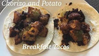 Chorizo and Potato Breakfast Tacos [upl. by Downes309]