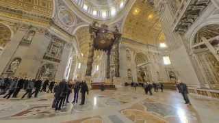 Basilica di San Pietro  Roma  Italia Virtual Tour [upl. by Suravaj58]