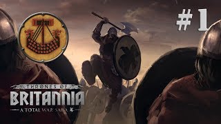 Total War Thrones of Britannia EP 1 สายเลือด Ragnar Lothbrok [upl. by Ytsim]