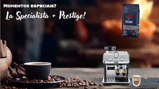 Delonghi La Specialista Arte EC9155 Como ajustar Kimbo Prestige [upl. by Ark]