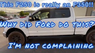 This F250 is an F350 What [upl. by Salb]