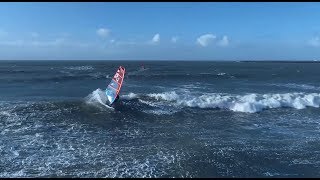 IJmuiden at its finest windsurfing  Phantom 4 [upl. by Fernandes922]