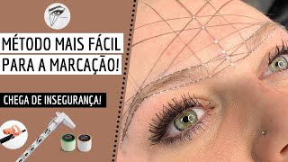 Marcação de Sobrancelhas – Rápido e Fácil [upl. by Finnie]