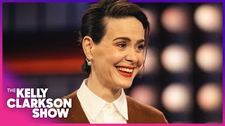 Sarah Paulson Gets On Mic To Plead For Comedy Role After Hold My Breath [upl. by Atinuahs]