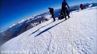 Bishorn Besteigung 4153m 2014 FullHD [upl. by Ordway]