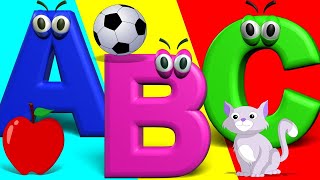 ABC Phonics Song  ABC lyrics song  Tiny Tots  Kiddos Study Zone  ABCD  Toddler Learning  abcd [upl. by Esiuol]