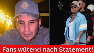 😱😥Pietro Lombardi Fans wütend nach Statement zu Gewaltvorwürfen [upl. by Oileduab]