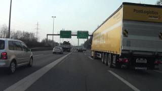 From Uster to Regensdorf  Autobahn A53A1A4 Schweiz  022011 1080p HD [upl. by Amsed194]