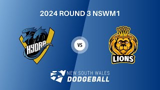 2024 NSWDL R3 Mens Div 1 Leichhardt Lions vs Villawood Hydra [upl. by Suravat]