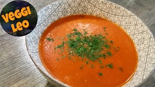 RuckZuck Tomatensuppe aus dem Vorrat  veganes Thermomix Rezept [upl. by Damon]