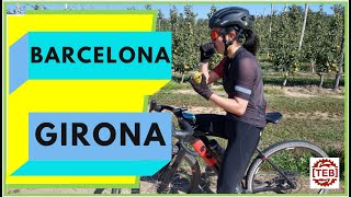 BICI Barcelona GIRONA 1 🚴🌊  Recorrido GRAVEL  Cadaques tierra Salvador Dali  Costa Brava ESPAÑA [upl. by Crescen]