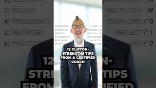 Tip 4 of 12  CliftonStrengths Tips You NEED to Hear From A Certified Coach [upl. by Ahsyle]