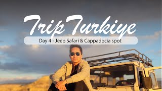 Trip Turki  Day 4 Jeep safari Goreme Devrent Pigeon valley Jewelry shop Carpet showroom [upl. by Ijuy319]