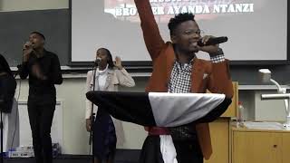 Ayanda Ntanzi singing WEHLUKILE UKZN SCF PMB [upl. by Nirret]