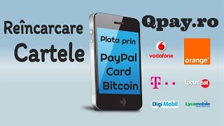 Reincarcare cartela Bitcoin  Qpayro  Plateste prin Bitcoin [upl. by Oinesra15]