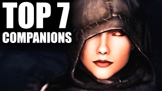 Skyrim  Top 7 Companions [upl. by Ardnal114]