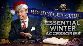 Kirbys Holiday Gift Guide Winter Essentials for the WellDressed Man  Kirby Allison [upl. by Christophe]