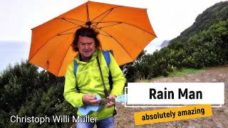 Rain Man  Real Musicians dont know bad Weather  Christoph Willi Müller on Tour [upl. by Eesdnyl]