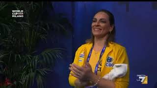 🇧🇷 FINAL Maria Eduarda Alexandre  balón  ball BRA WORLD CUP MILANO 2024 [upl. by Subak]