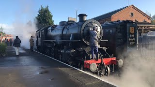 Ivatt 4MT 43106 on the Severn Valley Railway 141023 [upl. by Aztilem]