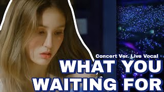 What You Waiting For SOMI Concert Ver Live Vocal [upl. by Hoebart105]