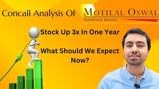 Motilal Oswal  The Underrated Wealth Management Player  Motilal Oswal Concall Motilal Oswal Stock [upl. by Ttej]