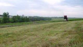 Allis Chalmers 8010 and New Holland BR7080 round baler [upl. by Euqnomod490]