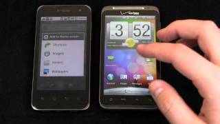 TMobile G2x vs HTC ThunderBolt Dogfight Part 1 [upl. by Troxell]