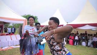 Kinyarwanda dance at Okuhingira ceremony Part 1 [upl. by Enillebyam]