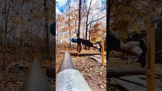 💪🏼🥷🏼🍁 jesienna zaprawa przed zimą kalistenika streetworkout musclebuildingtips [upl. by Ahsert]