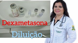 Dexametasona injetáveldiluição [upl. by Anaoy]