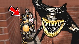 Beast Bendy amp Ink FNAF 1 Pill Pack Maze Run Gmod FNAF Sandbox Five Nights at Freddys [upl. by Alleda]