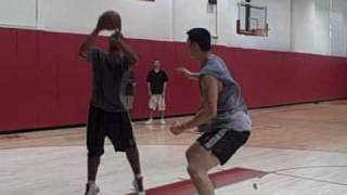 Yao Ming Workout 8242010  trashtalking Chuck Hayes [upl. by Aysahc391]