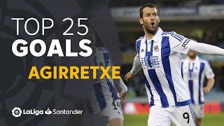 TOP 25 GOALS Imanol Agirretxe en LaLiga Santander [upl. by Tartan377]