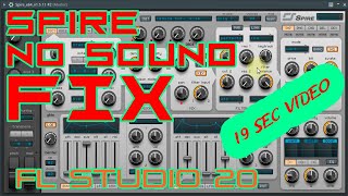 REVEAL SPIRE VST  NO SOUND Troubleshooting FL Studio Tutorial I Know Why  Easy To Fix [upl. by Tamarah]