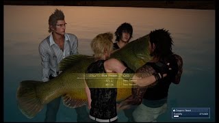 Final Fantasy XV  Catch Murk Grouper [upl. by Ecnerwal]