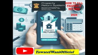 “How to Fill Property Return Online for the JK Govt employees Property Return Kaise barain [upl. by Pantin]