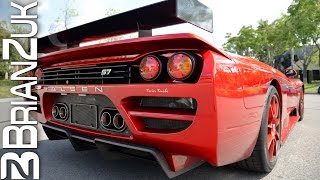 Saleen S7 Twin Turbo Competition Start and Rev [upl. by Wyn]