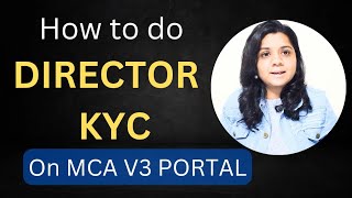 DIR KYC Director KYC  DIR 3 KYC in V3 Portal  How to file DIR 3 KYC form  DIR 3KYC WEB [upl. by Jannelle108]