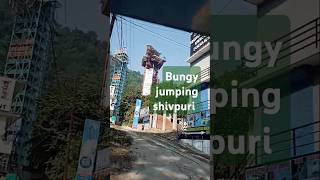 Uttrakhand viralvideo shivpuri rushikesh youtubeshorts viralvideo bungyjump near shivpuri [upl. by Suiluj]